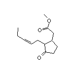 Methyl 2-[3-Oxo-2-(2-pentenyl)cyclopentyl]acetate