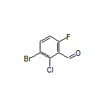 3-Bromo-2-chloro-6-fluorobenzaldehyde