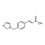 (E)-3-[4-[(1-Imidazolyl)methyl]phenyl]acrylic Acid