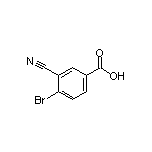 4-Bromo-3-cyanobenzoic Acid