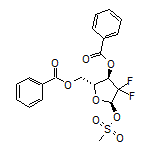 [(2R,3R,5R)-3-(Benzoyloxy)-4,4-difluoro-5-[(methylsulfonyl)oxy]tetrahydrofuran-2-yl]methyl Benzoate