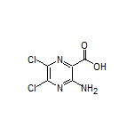 3-Amino-5,6-dichloropyrazine-2-carboxylic Acid