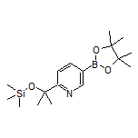 6-[2-[(Trimethylsilyl)oxy]-2-propyl)pyridine-3-boronic Acid Pinacol Ester