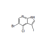 5-Bromo-4-chloro-3-iodo-7-azaindole