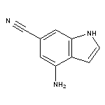 4-Amino-1H-indole-6-carbonitrile