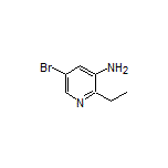 3-Amino-5-bromo-2-ethylpyridine