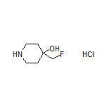 4-(Fluoromethyl)piperidin-4-ol Hydrochloride