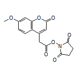 2,5-Dioxo-1-pyrrolidinyl 7-Methoxy-2-oxo-2H-chromene-4-acetate