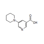 5-(1-Piperidyl)nicotinic Acid