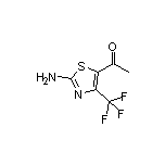 1-[2-Amino-4-(trifluoromethyl)thiazol-5-yl]ethanone