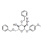 4-Methoxyphenyl 2-Azido-3,6-di-O-benzyl-2-deoxy-beta-D-glucopyranoside