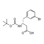 (R)-3-(Boc-amino)-4-(3-bromophenyl)butanoic Acid