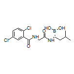 (R)-1-[2-(2,5-Dichlorobenzamido)acetamido]-3-methylbutylboronic Acid