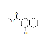 Methyl 4-Hydroxy-5,6,7,8-tetrahydronaphthalene-2-carboxylate