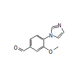 4-(1-Imidazolyl)-3-methoxybenzaldehyde