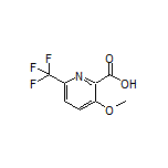 3-Methoxy-6-(trifluoromethyl)picolinic Acid