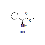 Methyl (S)-2-Amino-2-cyclopentylacetate Hydrochloride