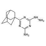 4-(1-ADAMANTYL)-6-HYDRAZINO-1,3,5-TRAZIN-2-AMINE