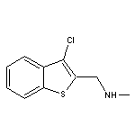 1-(3-chloro-1-benzothien-2-yl)-N-methylmethanamine