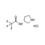 (3R)-(+)-3-(Trifluoroacetamido)pyrrolidine Hydrochloride