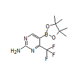 2-Amino-4-(trifluoromethyl)pyrimidine-5-boronic Acid Pinacol Ester