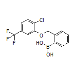 2-[[2-Chloro-5-(trifluoromethyl)phenoxy]methyl]phenylboronic Acid