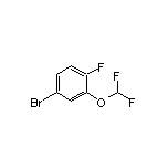 4-Bromo-2-(difluoromethoxy)-1-fluorobenzene