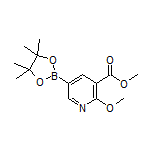 6-Methoxy-5-(methoxycarbonyl)pyridine-3-boronic Acid Pinacol Ester