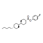 4-Fluorophenyl (trans,trans)-4’-Pentyl-[1,1’-bi(cyclohexane)]-4-carboxylate