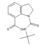 1-Boc-indoline-7-carboxylic Acid