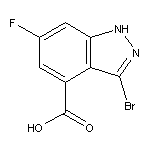 3-Bromo-6-fluoro-1H-indazole-4-carboxylic acid