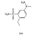 1-(4-Hydrazinophenyl)-N-methylmethanesulfonamide Hydrochloride