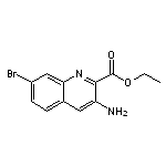 Ethyl 3-amino-7-bromoquinoline-2-carboxylate