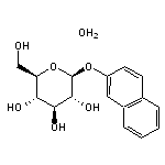 2-Naphthyl beta-D-glucopyranoside monohydrate