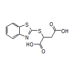 2-(2-Benzothiazolylthio)succinic Acid