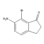 6-Amino-7-bromo-2,3-dihydro-1H-inden-1-one