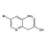 (3-Amino-5-bromopyridin-2-yl)acetic acid