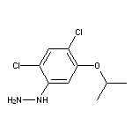 (2,4-Dichloro-5-isopropoxyphenyl)hydrazine