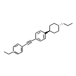 1-Ethyl-4-[[4-(trans-4-propylcyclohexyl)phenyl]ethynyl]benzene