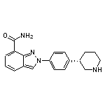 (S)-2-[4-(Piperidin-3-yl)phenyl]-2H-indazole-7-carboxamide