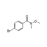 4-Bromo-N-methoxy-N-methylbenzamide