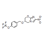 (S)-2-Nitro-6-[[4-(trifluoromethoxy)benzyl]oxy]-6,7-dihydro-5H-imidazo[2,1-b][1,3]oxazine