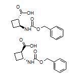 trans-2-(Cbz-amino)cyclobutanecarboxylic Acid