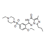 2-[2-Ethoxy-5-[(4-ethyl-1-piperazinyl)sulfonyl]phenyl]-5-methyl-7-propylimidazo[5,1-f][1,2,4]triazin-4(3H)-one