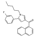 (5-(3-Fluorophenyl)-1-pentyl-1H-pyrrol-3-yl)(naphthalen-1-yl)methanone