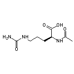 (S)-2-Acetamido-5-ureidopentanoic acid