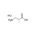 (R)-3-Amino-2-methylpropanoic Acid Hydrochloride