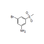 3-Bromo-5-(methylsulfonyl)aniline