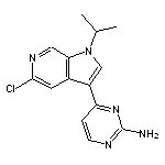 4-(5-Chloro-1-isopropyl-1H-pyrrolo[2,3-c]pyridin-3-yl)pyrimidin-2-amine