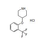 4-[2-(Trifluoromethyl)phenoxy]piperidine Hydrochloride